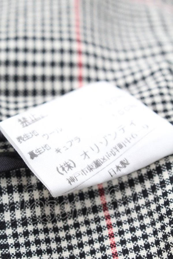 画像4: ヴィヴィアンウエストウッド 中古 //チェックワンピース 1 ベージュｘ黒  S-25-08-31-032-op-AS-ZS (4)