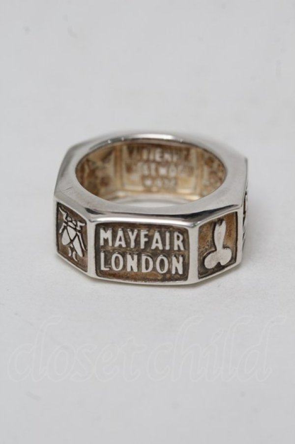 画像2: ヴィヴィアンウエストウッド 中古 / SAMOSリング M シルバー  S-25-08-31-005-rg-AS-ZS (2)