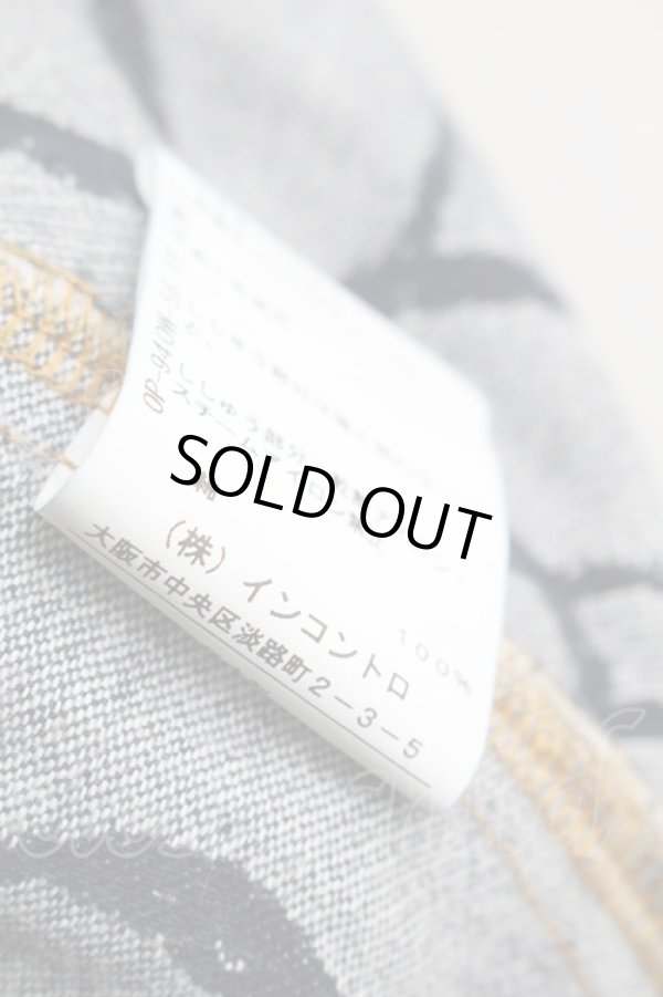 画像4: ヴィヴィアンウエストウッド 中古 / ハートオーブデニムスカート 2 紺  S-25-08-31-038-sk-AS-ZH (4)