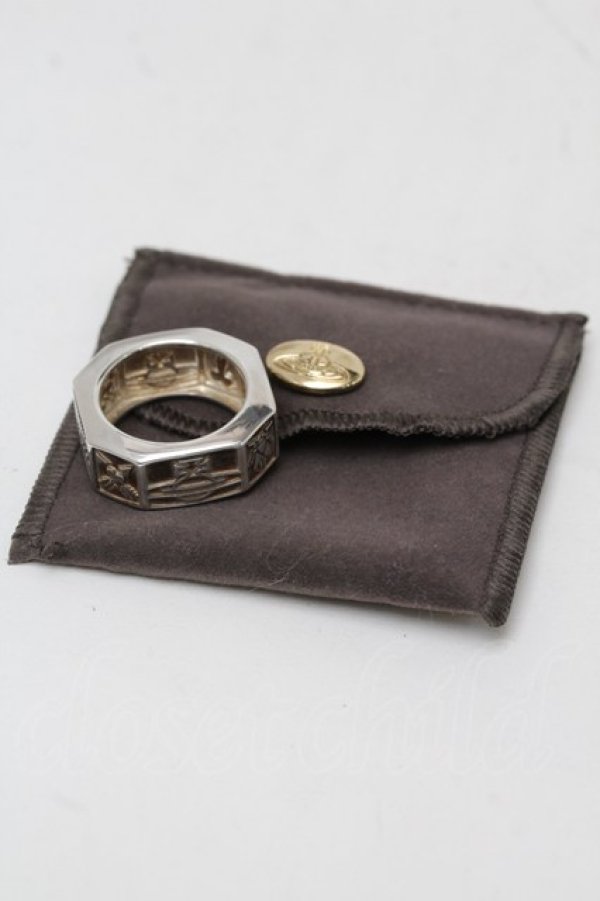 画像6: ヴィヴィアンウエストウッド 中古 / SAMOSリング M シルバー  S-25-08-31-005-rg-AS-ZS (6)