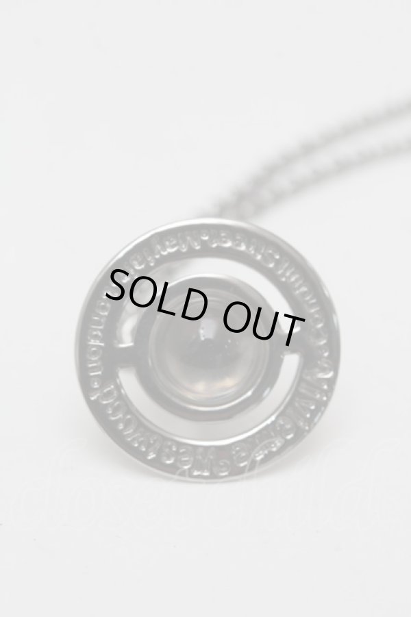 画像4: ヴィヴィアンウエストウッド 中古 / タイニーオーブネックレス  ガンメタ  S-25-08-31-006-ac-AS-ZS (4)