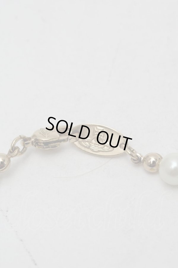 画像3: ヴィヴィアンウエストウッド 中古 / AC/ミニバスパールチョーカー  ゴールド  S-25-08-31-007-ac-AS-ZS (3)