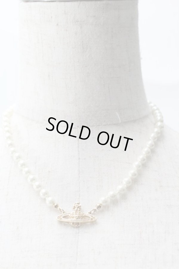 画像4: ヴィヴィアンウエストウッド 中古 / AC/ミニバスパールチョーカー  ゴールド  S-25-08-31-007-ac-AS-ZS (4)