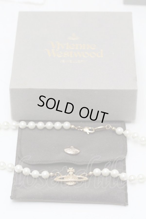 画像5: ヴィヴィアンウエストウッド 中古 / AC/ミニバスパールチョーカー  ゴールド  S-25-08-31-007-ac-AS-ZS (5)