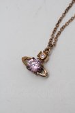画像2: ヴィヴィアンウエストウッド 中古 / REINAネックレス  ゴールドｘピンク  S-25-08-31-008-nl-AS-ZS (2)