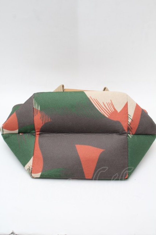 画像5: ヴィヴィアンウエストウッド 中古 / クリーピーベアハンドバッグ  グリーンｘオレンジ  S-25-08-31-014-ba-AS-ZS (5)