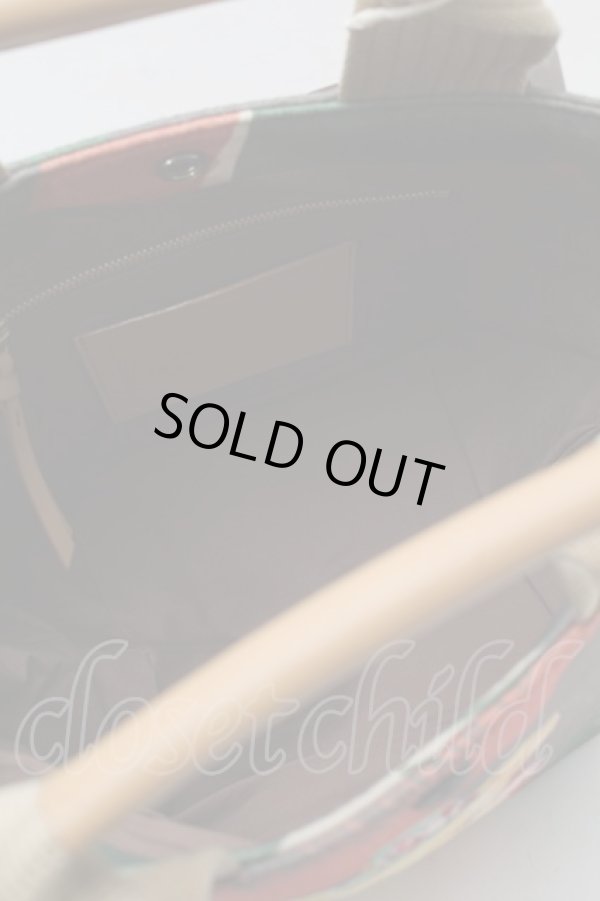 画像6: ヴィヴィアンウエストウッド 中古 / クリーピーベアハンドバッグ  グリーンｘオレンジ  S-25-08-31-014-ba-AS-ZS (6)