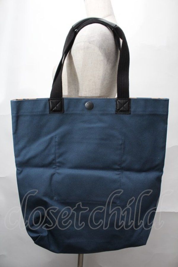 画像2: ANGLOMANIA 中古 / ダクトテープトートバッグ  ブルー  S-25-08-31-016-ba-AS-ZS (2)