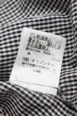 画像4: ヴィヴィアンウエストウッド 中古 / ギンガムボウタイブラウス 2 黒ｘ白  S-25-08-31-019-bl-AS-ZS (4)