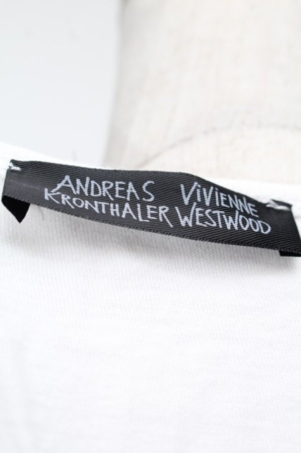 画像3: ヴィヴィアンウエストウッド 中古 / Cocotte Tシャツ S 白  S-25-08-31-021-ts-AS-ZS (3)