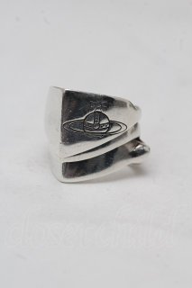 vivienne westwood carlo black 指輪 Vivienne Westwood Carlo Black Tone Men's Ring | 0122911