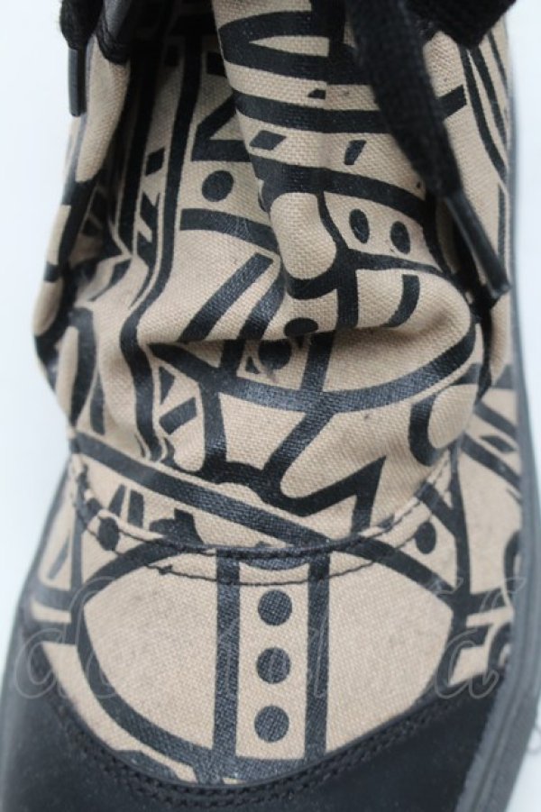 画像8: ヴィヴィアンウエストウッド 中古 / アドヴァンカットラORB ハイトップスニーカー  ベージュ  S-25-09-14-013-sh-UT-ZS (8)