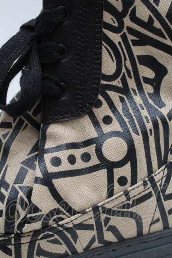 画像9: ヴィヴィアンウエストウッド 中古 / アドヴァンカットラORB ハイトップスニーカー  ベージュ  S-25-09-14-013-sh-UT-ZS (9)