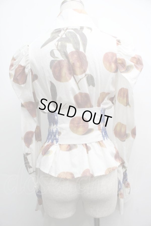 画像2: ヴィヴィアンウエストウッド 中古 / ピーチシャーリングブラウス  オフ  S-25-09-14-015-to-AS-ZS (2)