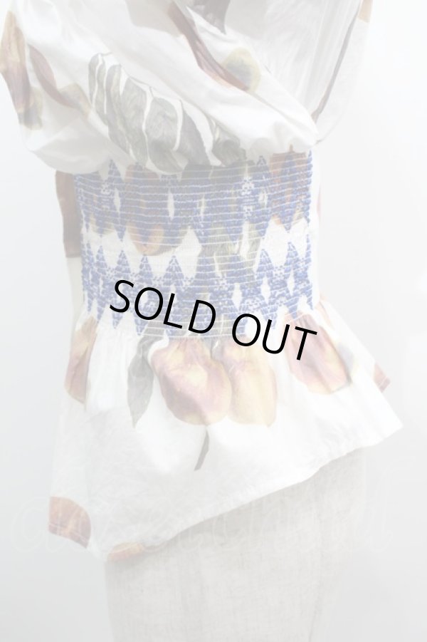 画像3: ヴィヴィアンウエストウッド 中古 / ピーチシャーリングブラウス  オフ  S-25-09-14-015-to-AS-ZS (3)