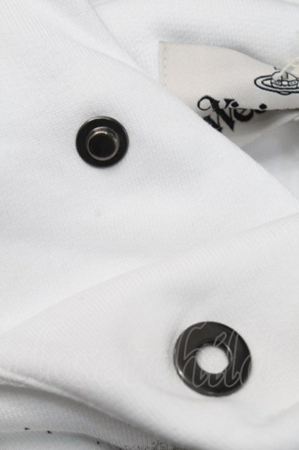 画像4: ヴィヴィアンウエストウッド 中古 / スプレーオーブスウェット  白  S-25-09-14-017-to-AS-ZS (4)