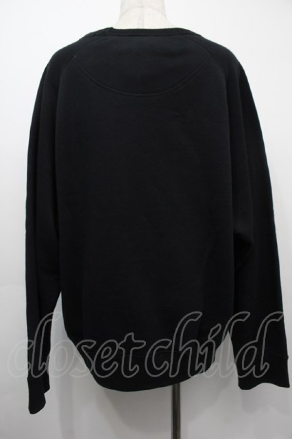 画像2: ヴィヴィアンウエストウッド MAN 中古 / RECYCLE HEART スウェット 46 黒  S-25-09-14-019-to-AS-ZS (2)