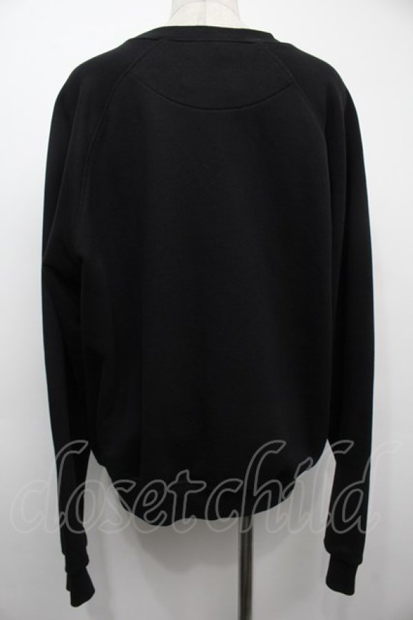 画像2: ヴィヴィアンウエストウッド 中古 / カラーオーブ刺繍スウェット S 黒  S-25-09-14-020-pa-AS-ZS (2)