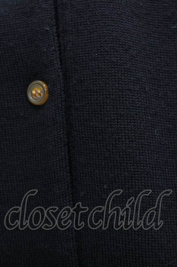 画像5: ヴィヴィアンウエストウッド 中古 / カラーオーブ刺繍ロングカーディガン M 黒  S-25-09-14-023-bl-AS-ZS (5)