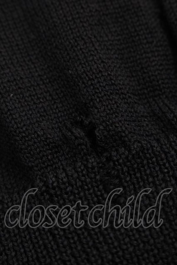 画像5: ヴィヴィアンウエストウッド MAN 中古 / /単色オーブ刺繍カーディガン 44 黒  S-25-09-14-024-to-AS-ZS (5)