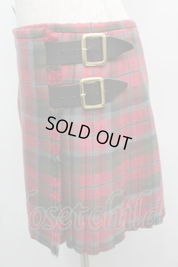 画像3: Worlds End 中古 //キルトスカート III ピンク  S-25-09-14-029-sk-AS-ZS (3)