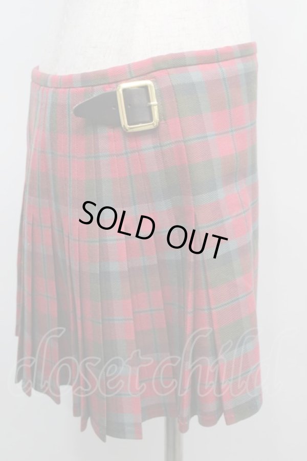 画像4: Worlds End 中古 //キルトスカート III ピンク  S-25-09-14-029-sk-AS-ZS (4)