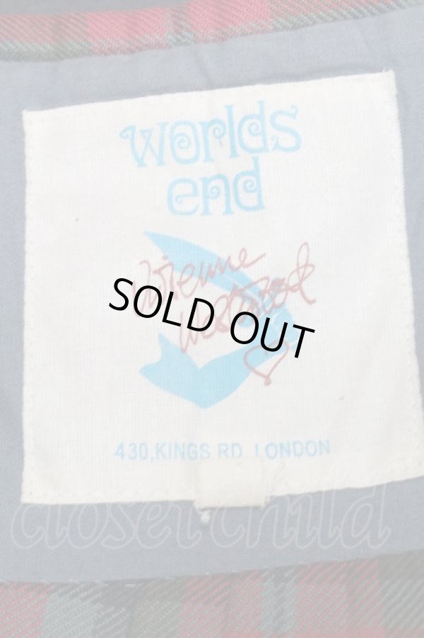 画像5: Worlds End 中古 //キルトスカート III ピンク  S-25-09-14-029-sk-AS-ZS (5)