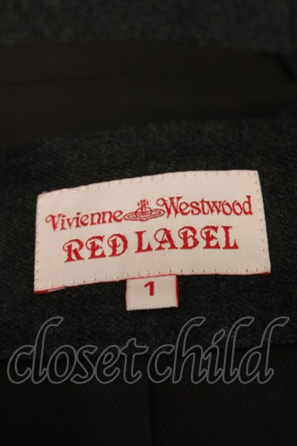 画像4: ヴィヴィアンウエストウッド 中古 / フロントボタンスカート 1 グレー  S-25-09-14-032-sk-AS-ZS (4)