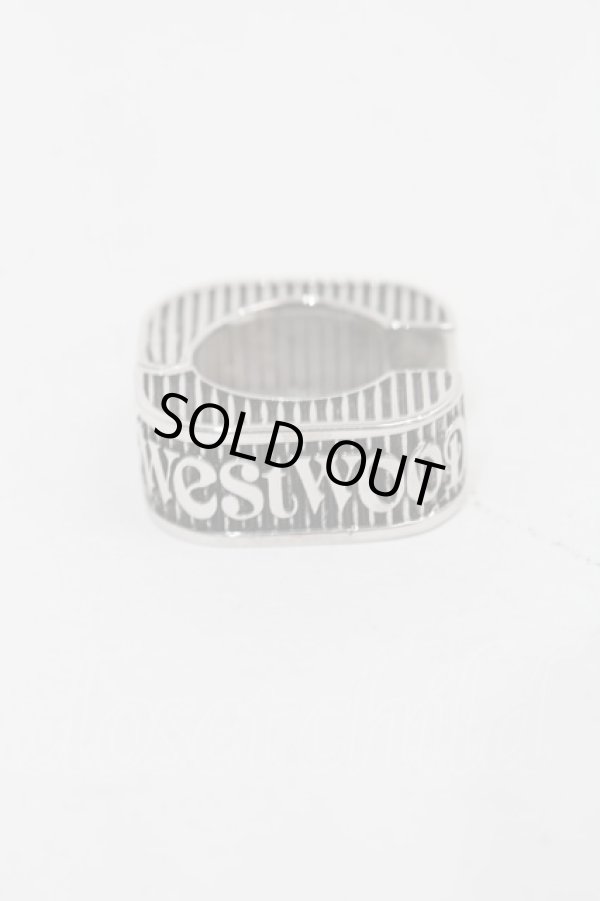 画像2: ヴィヴィアンウエストウッド MAN 中古 / ER/VERAシングルフープピアス  シルバー  S-25-09-14-005-er-UT-ZS (2)