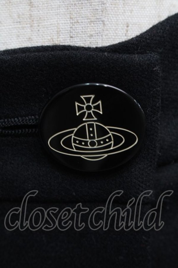 画像4: ヴィヴィアンウエストウッド 中古 //ライディングスカート 1 黒  S-25-09-14-033-sk-AS-ZS (4)