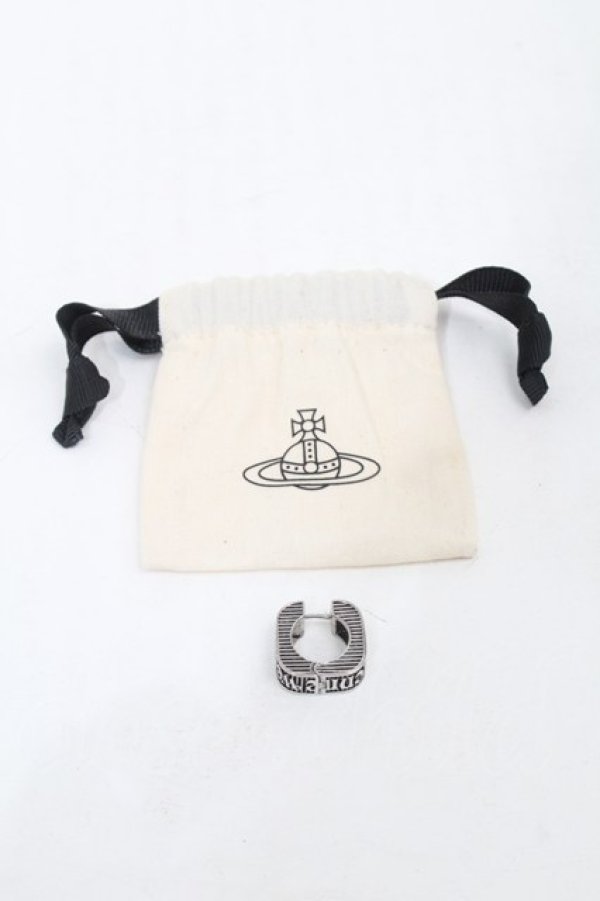 画像7: ヴィヴィアンウエストウッド MAN 中古 / ER/VERAシングルフープピアス  シルバー  S-25-09-14-005-er-UT-ZS (7)