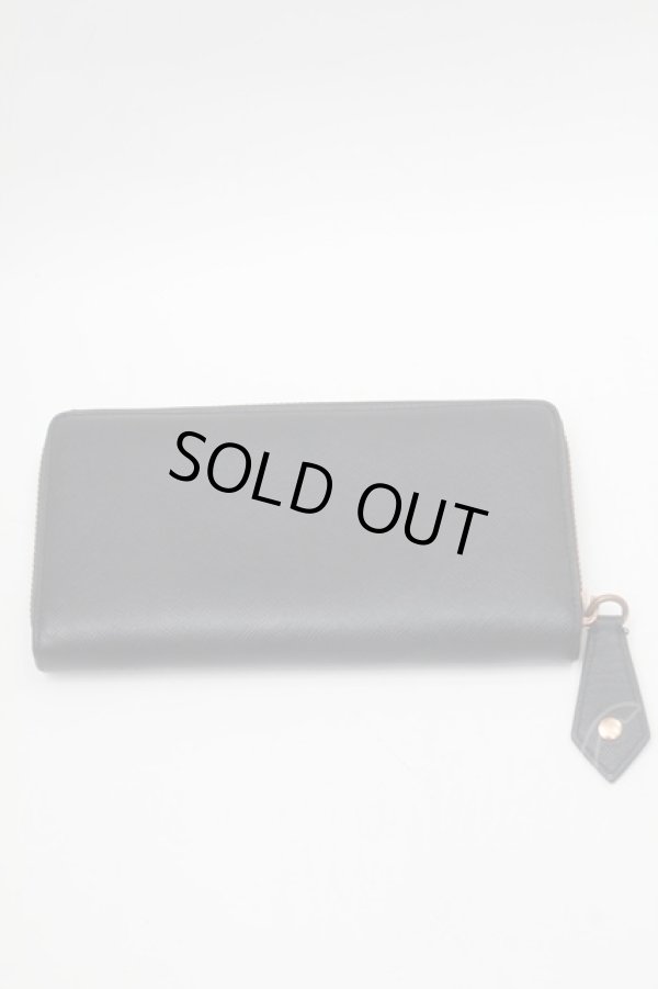 画像2: ヴィヴィアンウエストウッド 中古 / W/SAFFIANOラウンドファスナー長財布  黒  S-25-09-14-009-wa-AS-ZS (2)