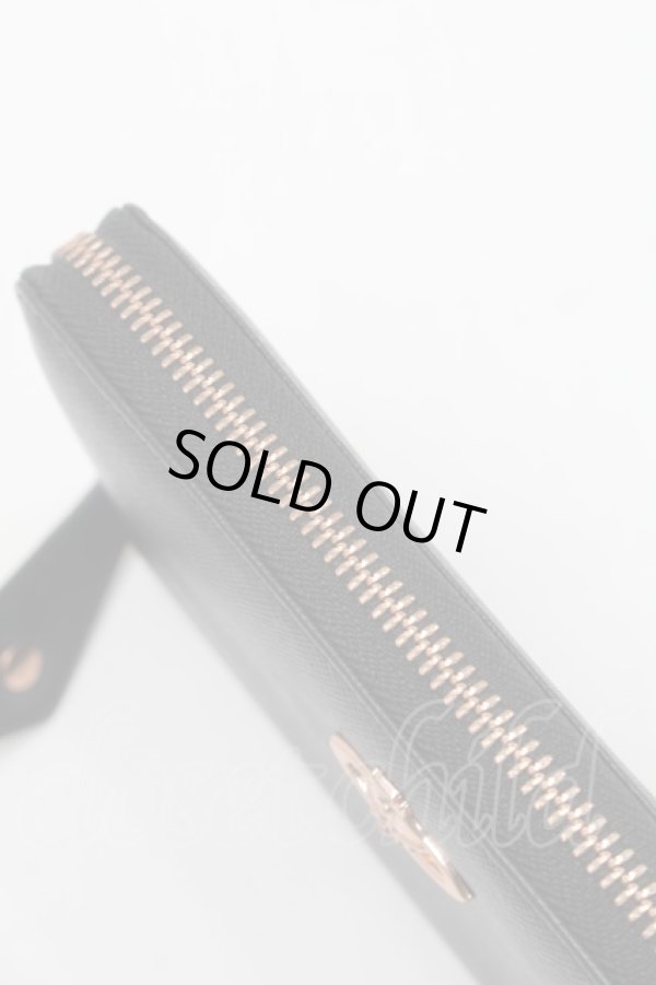 画像5: ヴィヴィアンウエストウッド 中古 / W/SAFFIANOラウンドファスナー長財布  黒  S-25-09-14-009-wa-AS-ZS (5)