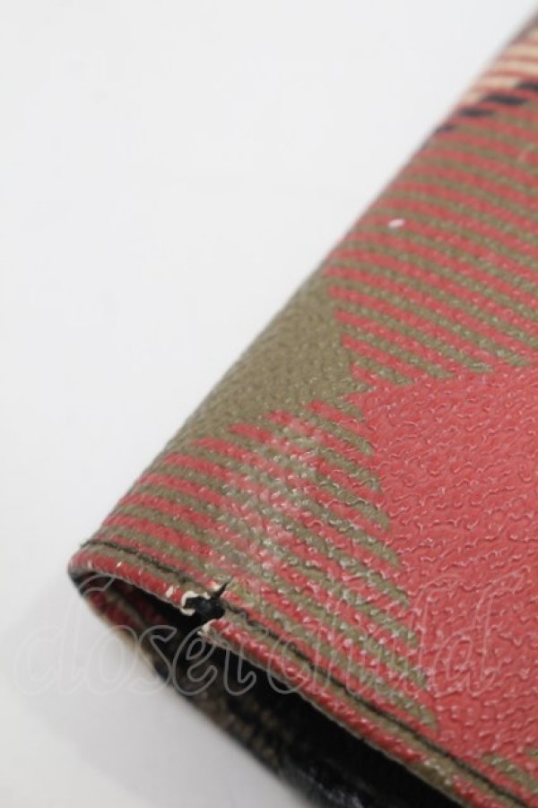 画像4: ヴィヴィアンウエストウッド 中古 / タータンチェック長財布    S-25-09-14-010-wa-HR-ZS (4)