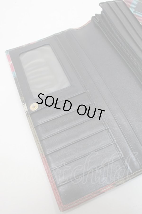 画像8: ヴィヴィアンウエストウッド 中古 / タータンチェック長財布    S-25-09-14-010-wa-HR-ZS (8)