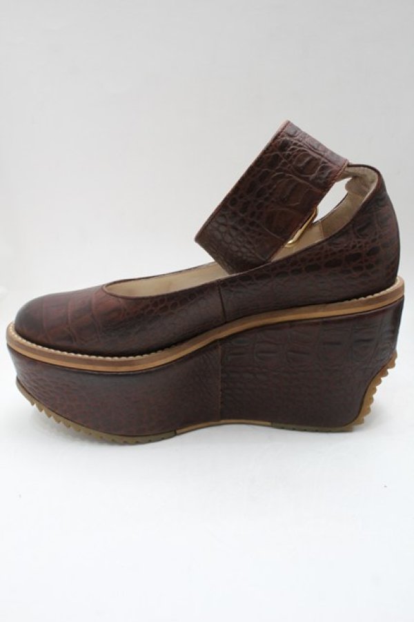 画像4: ヴィヴィアンウエストウッド 中古 /  ロッキンホースクロコバレリーナ 36 ブラウン  S-25-09-14-012-sh-AS-ZS (4)