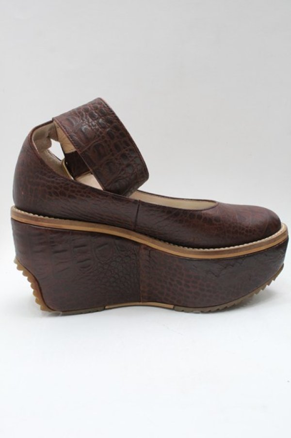 画像5: ヴィヴィアンウエストウッド 中古 /  ロッキンホースクロコバレリーナ 36 ブラウン  S-25-09-14-012-sh-AS-ZS (5)