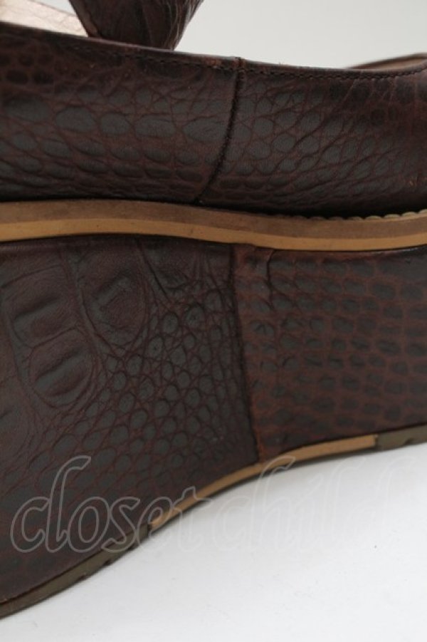 画像8: ヴィヴィアンウエストウッド 中古 /  ロッキンホースクロコバレリーナ 36 ブラウン  S-25-09-14-012-sh-AS-ZS (8)