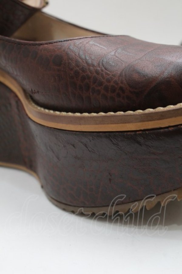 画像9: ヴィヴィアンウエストウッド 中古 /  ロッキンホースクロコバレリーナ 36 ブラウン  S-25-09-14-012-sh-AS-ZS (9)