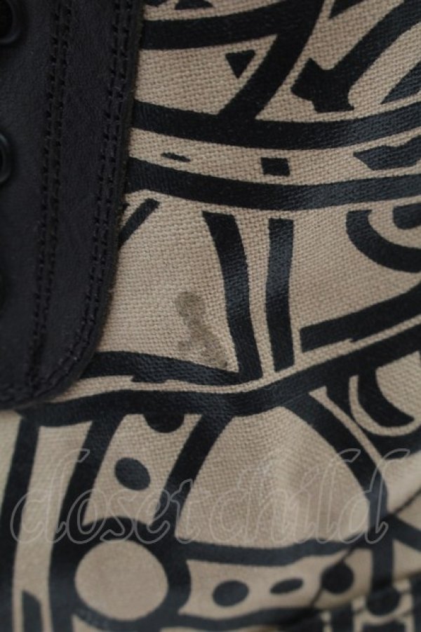 画像7: ヴィヴィアンウエストウッド 中古 / アドヴァンカットラORB ハイトップスニーカー  ベージュ  S-25-09-14-013-sh-UT-ZS (7)