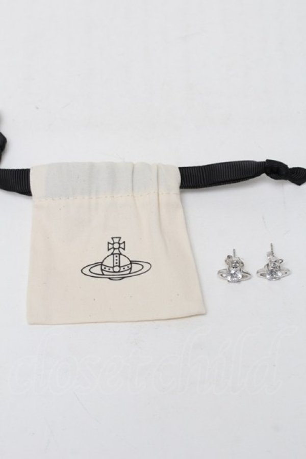 画像3: ヴィヴィアンウエストウッド 中古 / REINAピアス  シルバー  S-25-09-17-005-er-AS-ZS (3)