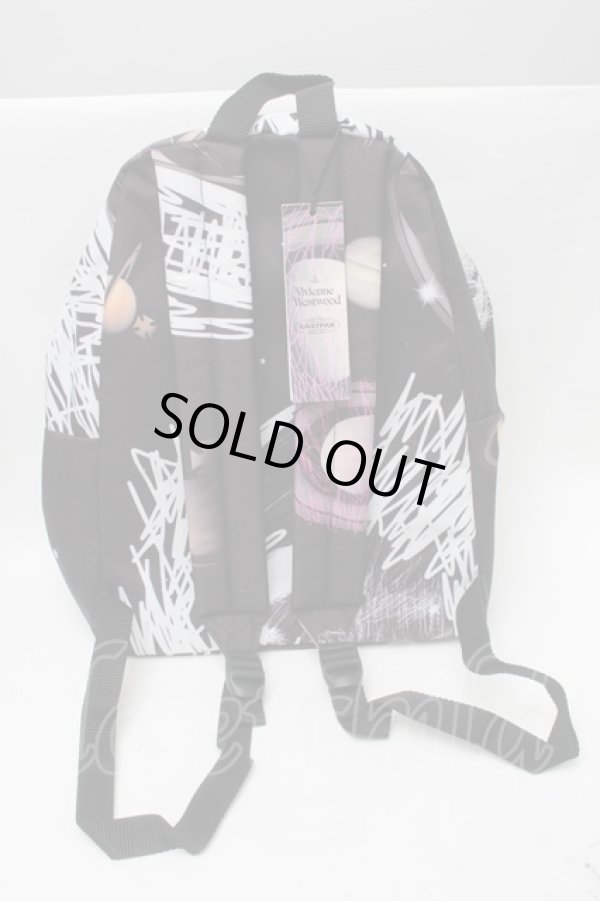 画像2: ヴィヴィアンウエストウッド 中古 / × EASTPAK PADDEDリュック  黒  S-25-09-17-040-ba-HR-ZH (2)