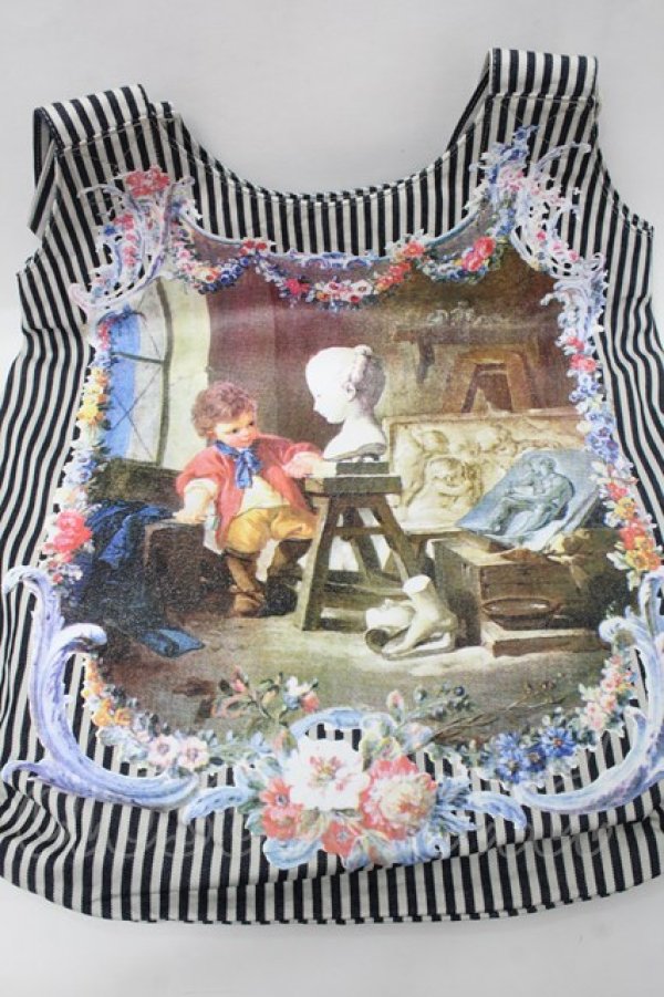 画像3: ヴィヴィアンウエストウッド 中古 / SCULPTURE BOYバッグ  黒  S-25-09-17-042-ba-HR-ZS (3)