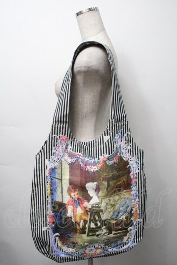 画像5: ヴィヴィアンウエストウッド 中古 / SCULPTURE BOYバッグ  黒  S-25-09-17-042-ba-HR-ZS (5)