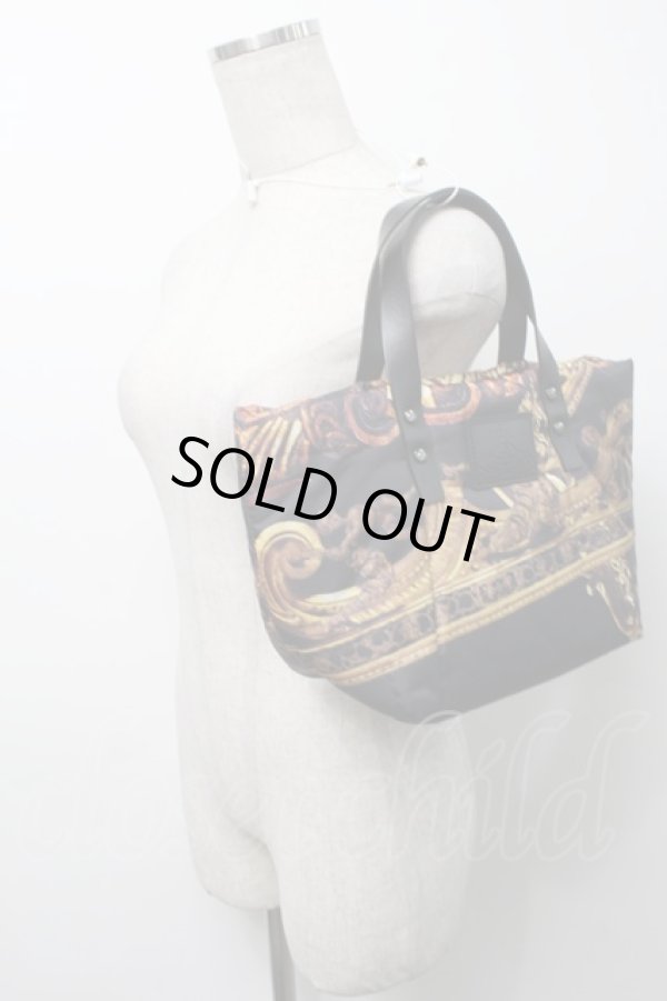 画像7: ヴィヴィアンウエストウッド 中古 / BAフレームハンドバッグ(S)  黒ｘゴールド  S-25-09-17-043-ba-AS-ZS (7)