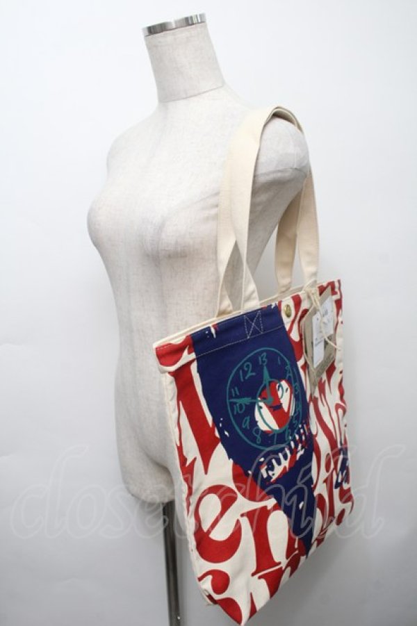 画像6: ヴィヴィアンウエストウッド 中古 / Made in Kenya　シティトート  オフ  S-25-09-17-044-ba-HR-ZS (6)