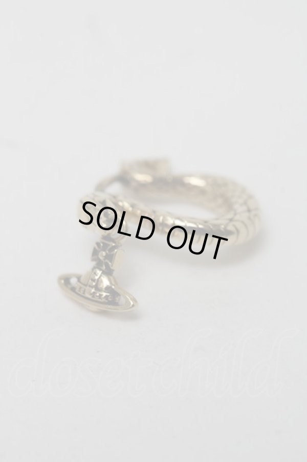 画像2: ヴィヴィアンウエストウッド 中古 / ALBANEスモールピアス  ゴールド  S-25-09-17-007-rg-HR-ZS (2)