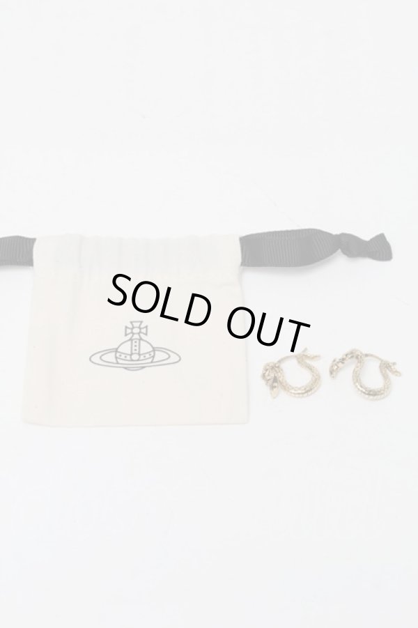 画像3: ヴィヴィアンウエストウッド 中古 / ALBANEスモールピアス  ゴールド  S-25-09-17-007-rg-HR-ZS (3)