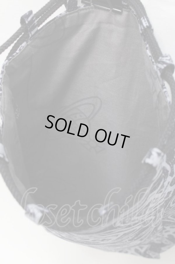 画像3: ヴィヴィアンウエストウッド 中古 / SCRAPED ORB信玄袋  紺  S-25-09-17-052-gd-AS-ZS (3)