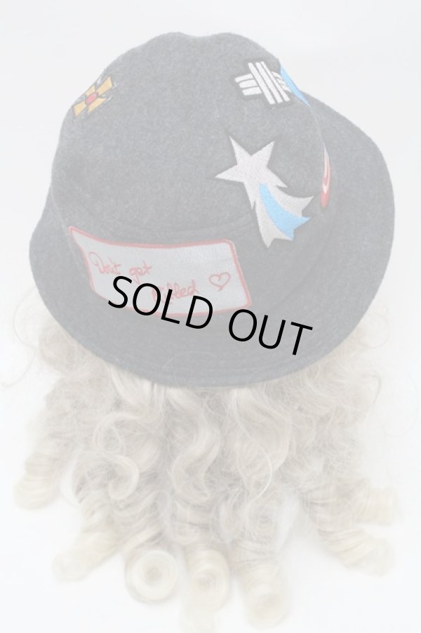 画像3: ヴィヴィアンウエストウッド 中古 / ORBワッペンフェルトハット   S-25-09-17-058-ha-AS-ZS (3)